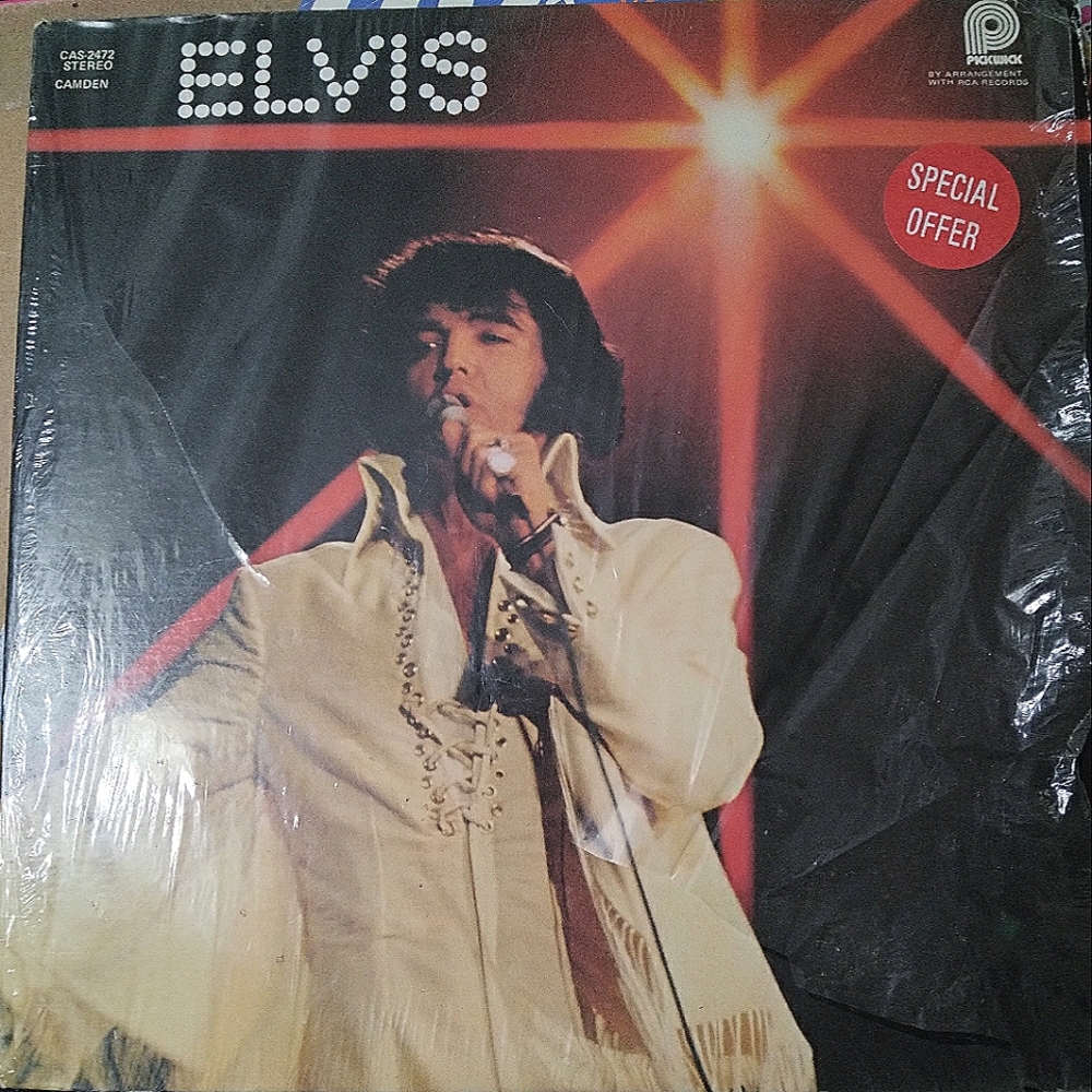SEALED ELVIS- YOU'LL NEVER WALK ALONE RECORD STILL IN PLASTIC